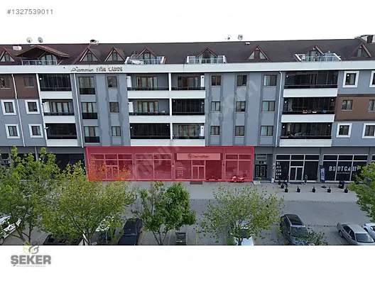 8- ŞEKER GAYRİMENKUL YENİ MAH. 400 m2 DEVREN KİRALIK İŞYERİ
